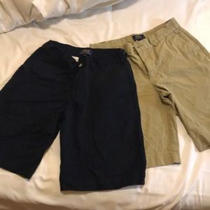 Bundle of 2 Polo Ralph Lauren Khaki Shorts Sz 14